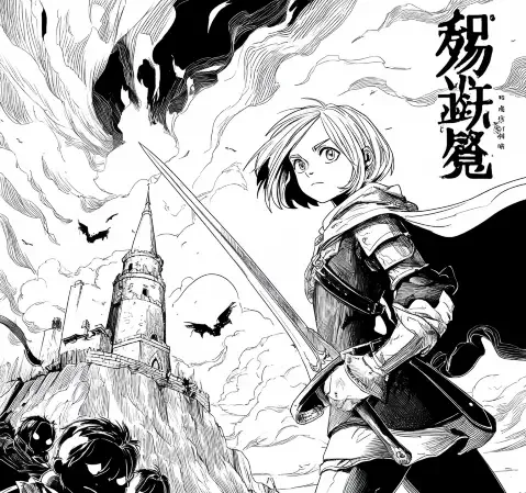 奇幻冒险频道画面：漂浮的岛屿与古代遗迹